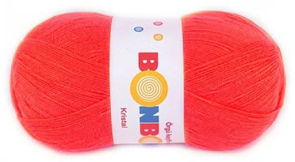 Bonbon Kristal Örgü Lif İpi 98299 Koyu Pembe