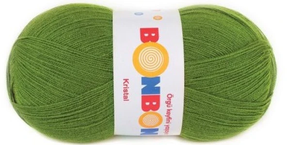 Bonbon Kristal Örgü Lif İpi 98235 Çam Yeşili