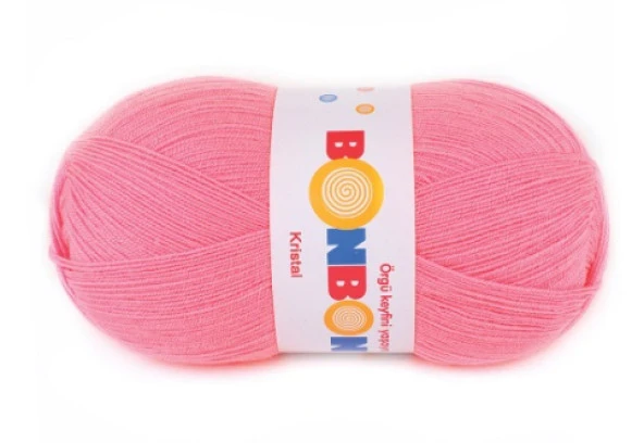 Bonbon Kristal Örgü Lif İpi 98239 Gül Pembe