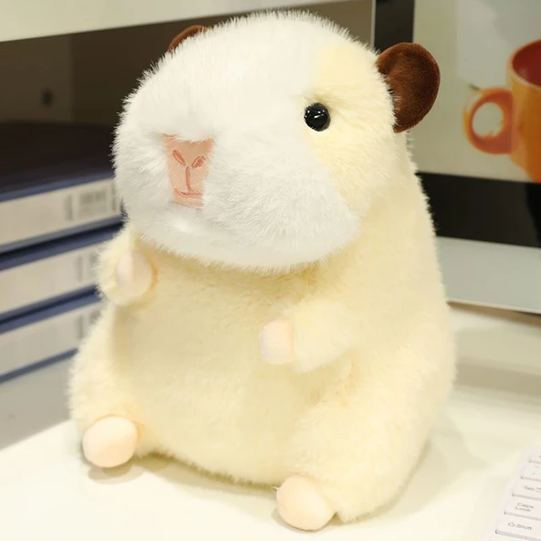 Bej Renkli 21cm Kobay Peluş Oyuncak