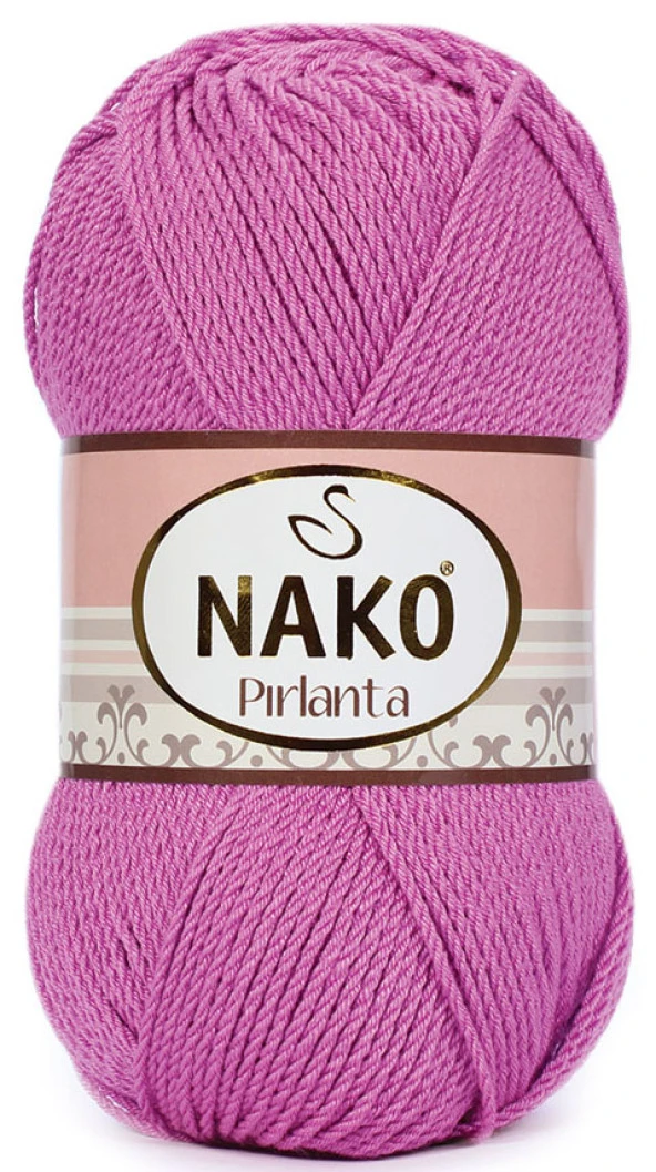 Nako Pırlanta Örgü İpi 1249 Gül