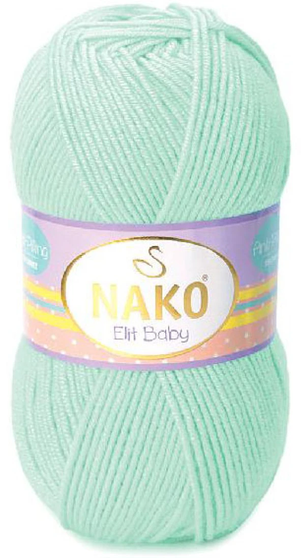 Nako Elit Baby Örgü Bebe İpi 6692 Nil Yeşili