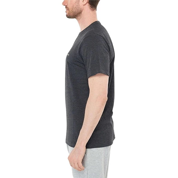Columbia Csc Basic Sm Logo Brushed Ss Tee Antrasit Melanj T-shirt - Resim 3