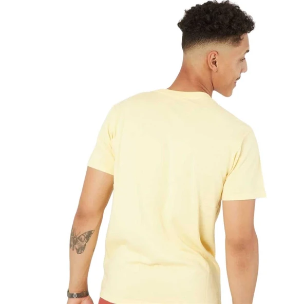 Vans Peace Flower SS Pale Banana Sarı T-shirt - Resim 5