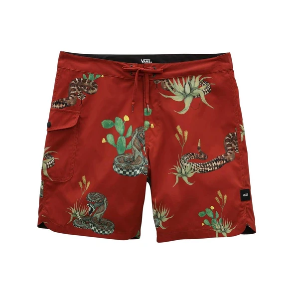 Vans Mixed Boardshorts II Kırmızı Mayo Şort