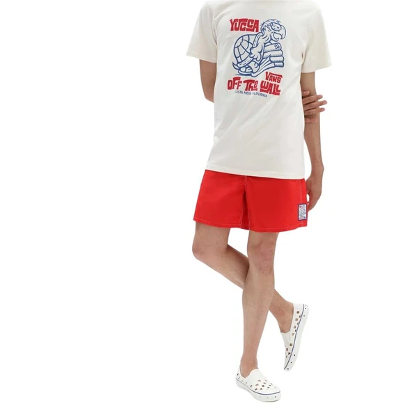 Vans X Yucca Fıns Boarshorts Kırmızı Mayo Şort - 4