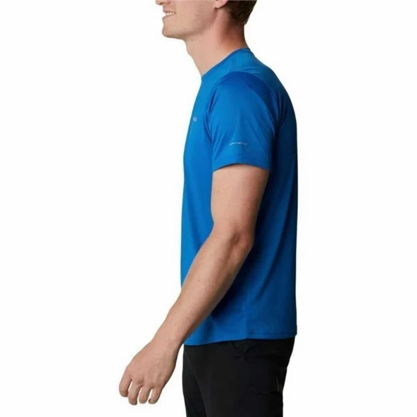 Columbia Hike™ Crew Dağ Mavisi T-shirt - Resim 3