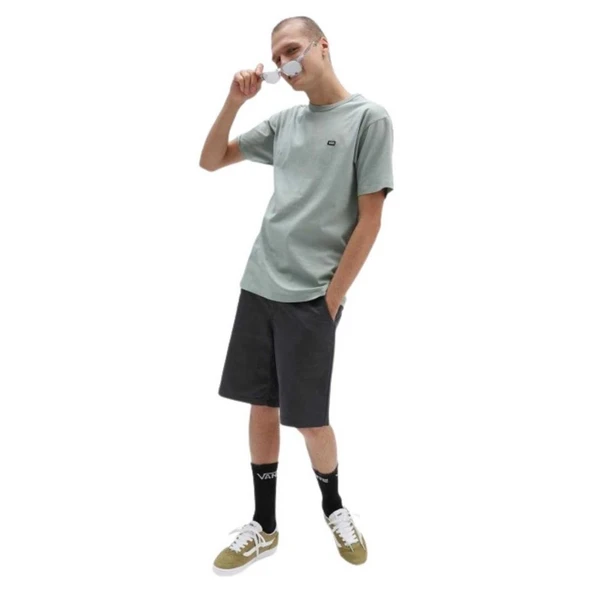 Vans Off The Wall Classıc Yeşil T-shirt - Resim 4