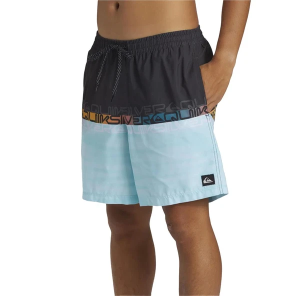 Quiksilver Everyday Wordblock Volley 17 Antrasit Erkek Deniz Şortu - 3