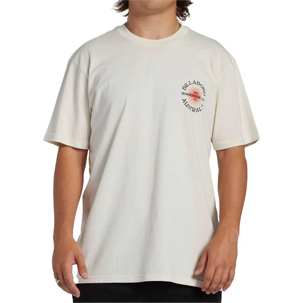 Billabong Connectıon  Tees Ekru Erkek T-Shirt - 3