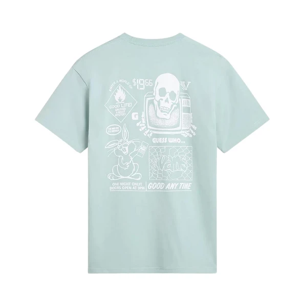 Vans CRAZY EDDY SS Erkek Gri T-Shirt - 2