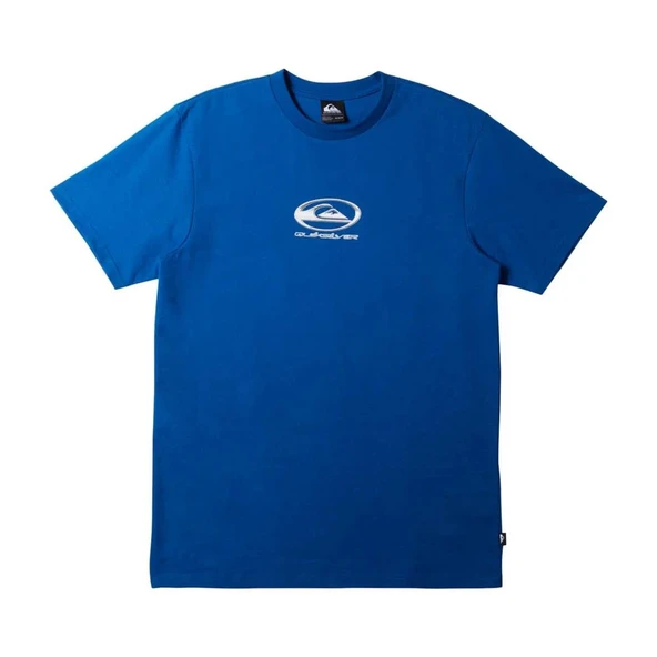 Quiksilver Chrome Logo Ss Stn Mavi Erkek T-Shirt ürün görseli 1