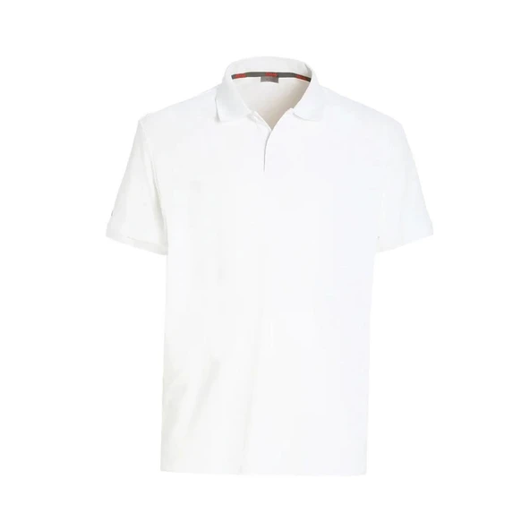 Slam Tech Pıque Polo Ss Beyaz Erkek T-Shirt