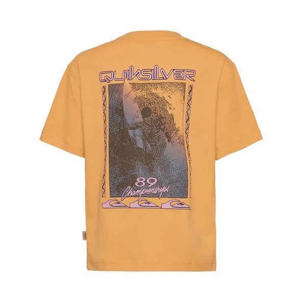 Quiksilver Back Flash Ss Turuncu Erkek T-Shirt - Resim 2