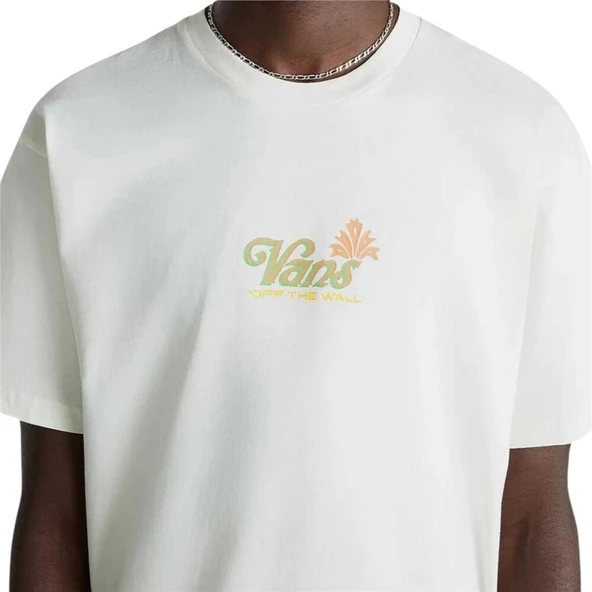 Vans Pineapple Skull Ss Tee Erkek Beyaz T-Shirt - 5