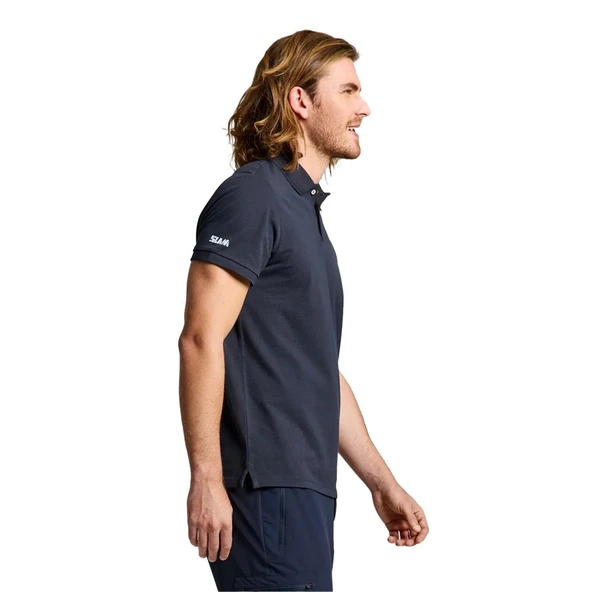 Slam Deck Polo Ss Erkek Lacivert T-Shirt - Resim 2