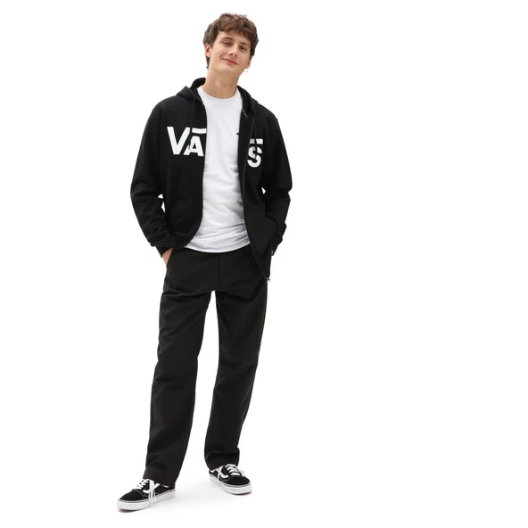 Vans Classic Zip Siyah Hoodie - 4