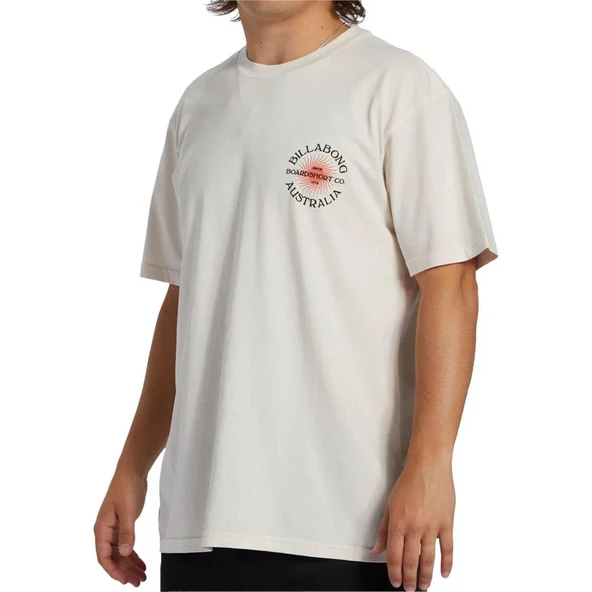 Billabong Connectıon  Tees Ekru Erkek T-Shirt - 4
