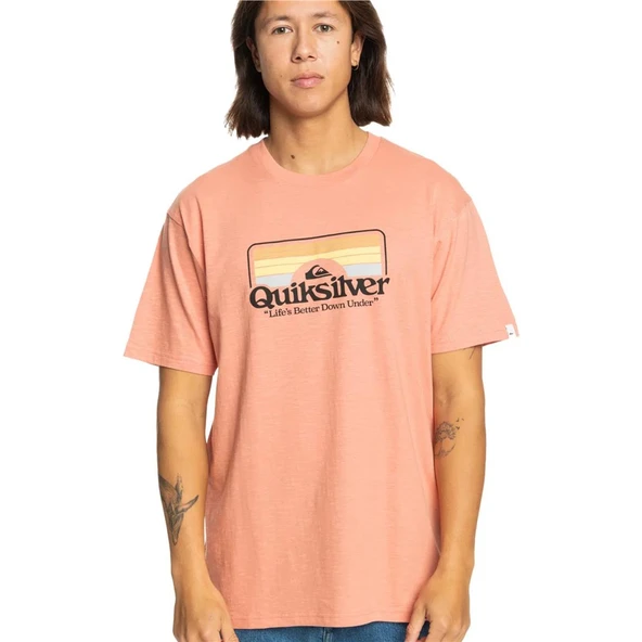 Quiksilver Step Insıde Ss Turuncu Erkek T-Shirt - 3