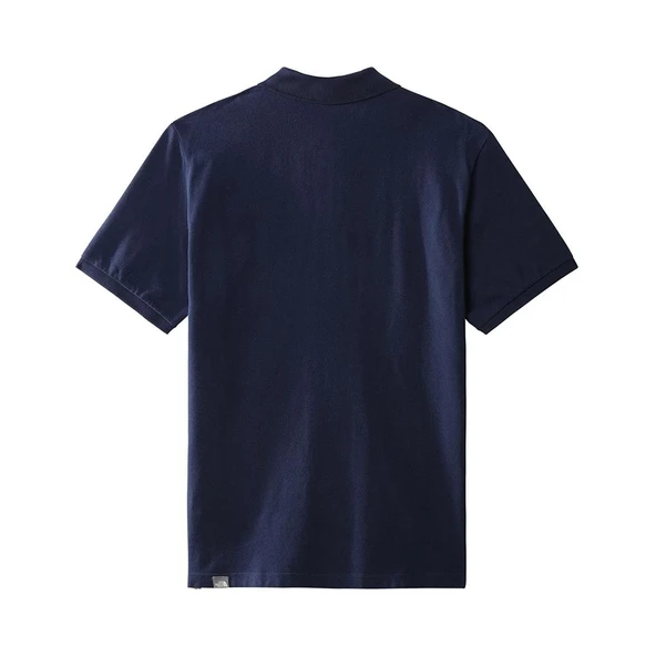 The North Face M Polo Piquet  Erkek Lacivert T-Shirt - Resim 2