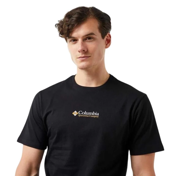 Columbia  Csc M Retro Ss Tee Siyah Erkek T-Shirt - 4