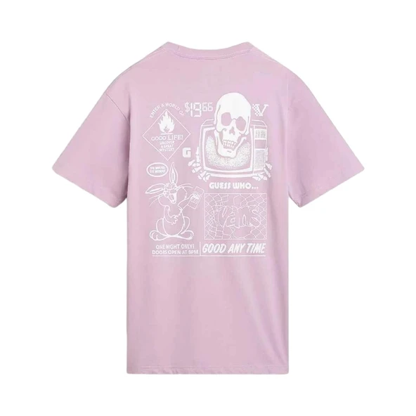 Vans Crazy Eddy SS Erkek Mor T-Shirt - 2
