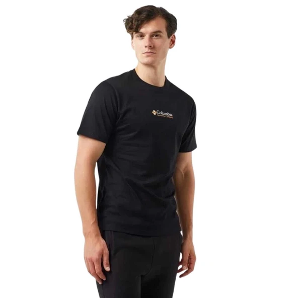 Columbia  Csc M Retro Ss Tee Siyah Erkek T-Shirt