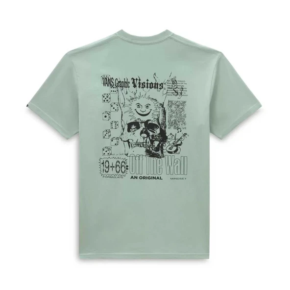 Vans Expand Vısıons Ss Tee Iceberg Green Erkek T-Shirt - 2