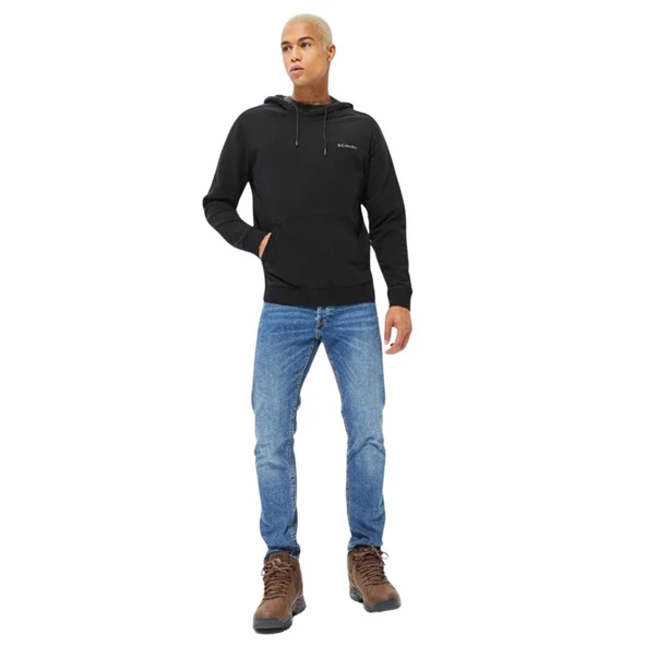 Columbia Csc M Basic Sm Logo Siyah Hoodie - 4