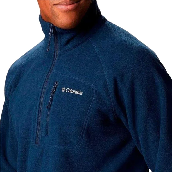 Columbia Fast Trek III Half Zip Fleece Lacivert Polar - 3