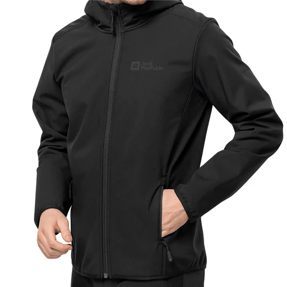 Jack Wolfskin Bornberg Hoody M Erkek Softshell - Resim 4