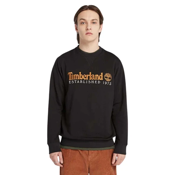 Timberland Established 1973 Embroidery Logo Brush B Erkek Sweatshirt - 2