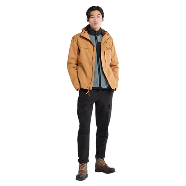 Timberland Erkek Sarı Benton Waterproof Shell Jacket Mont - 6