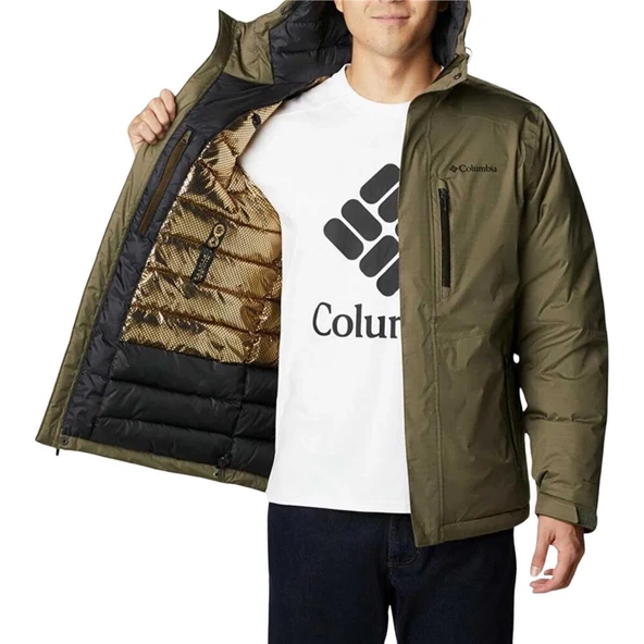 Columbia Oak Harbor Insulated Yeşil Mont - Resim 3