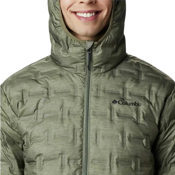Columbia Delta Ridge™ Down Hooded Yeşil Mont - Resim 4