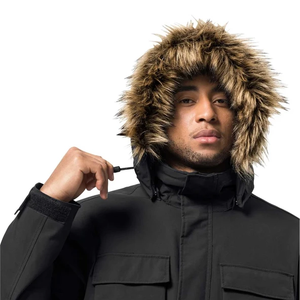 Jack Wolfskin Glacier Canyon Parka Erkek Ceket - 5