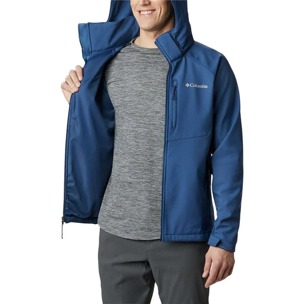 Columbia Cascade Ridge II Softshell Mavi Ceket - Resim 5
