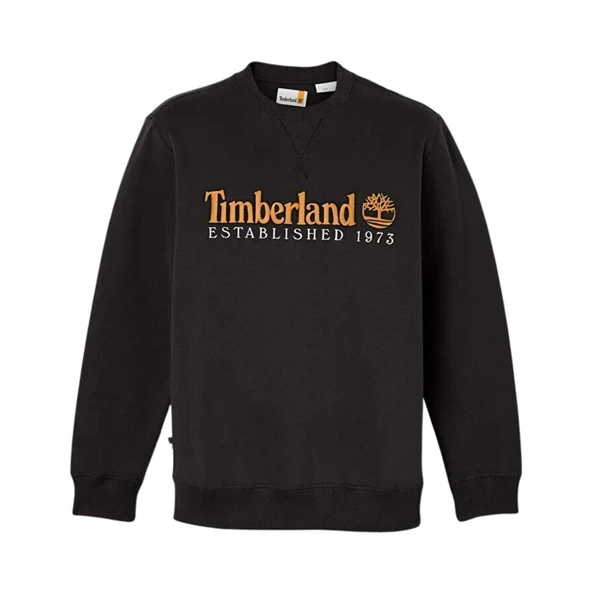 Timberland Established 1973 Embroidery Logo Brush B Erkek Sweatshirt