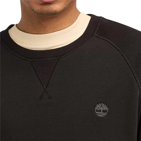 Timberland Exeter River Brushed Back Crew Sweatshir Erkek Sweatshirt - Resim 5