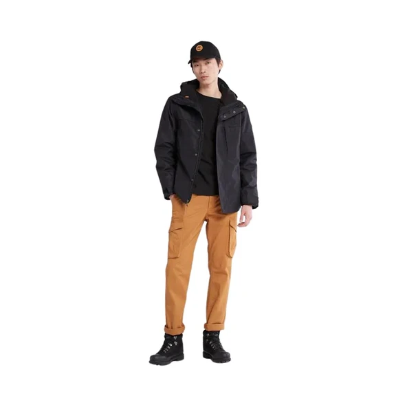 Timberland Water Resistant 3in1 Jacket Erkek Siyah Mont - 4