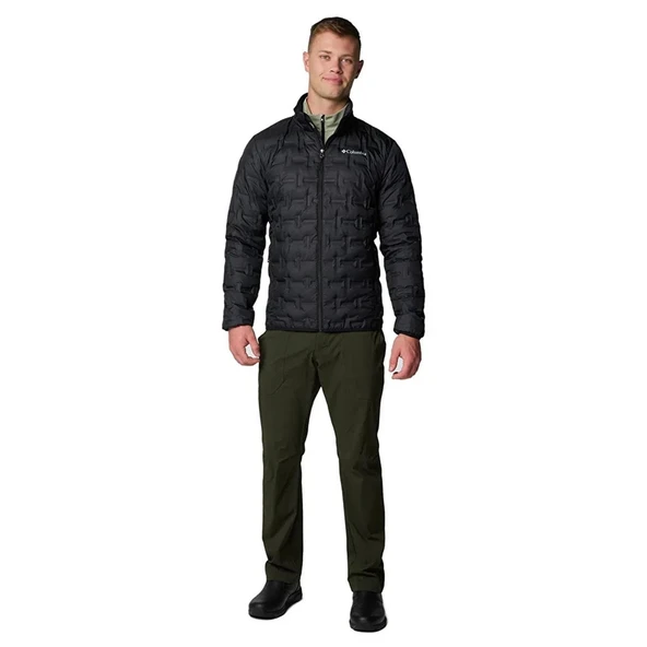 Columbia  Delta Ridge II Down Jacket Erkek Siyah Mont - Resim 3