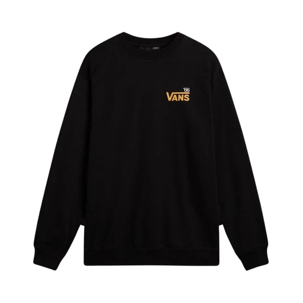 Vans Posted Loose Crew Erkek Siyah Sweatshirt