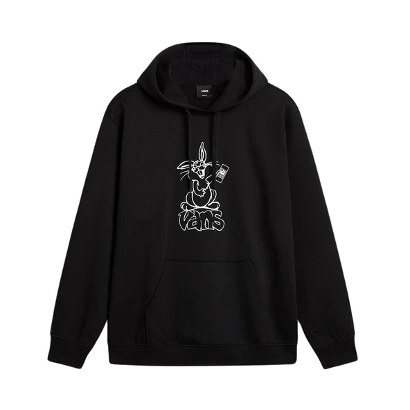 Vans Crazy Eddy 66 Loose PO Erkek Siyah Sweatshirt