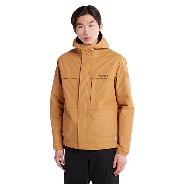 Timberland Erkek Sarı Benton Waterproof Shell Jacket Mont - 2