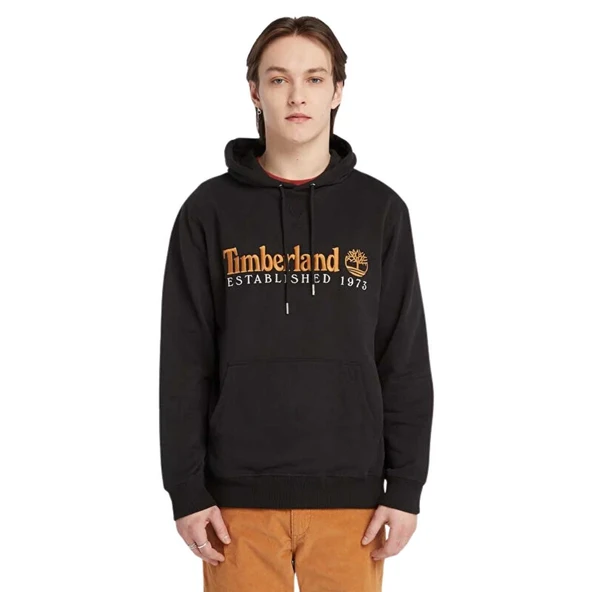 Timberland Established 1973 Embroidery Logo Brush B Erkek Sweatshirt - Resim 2