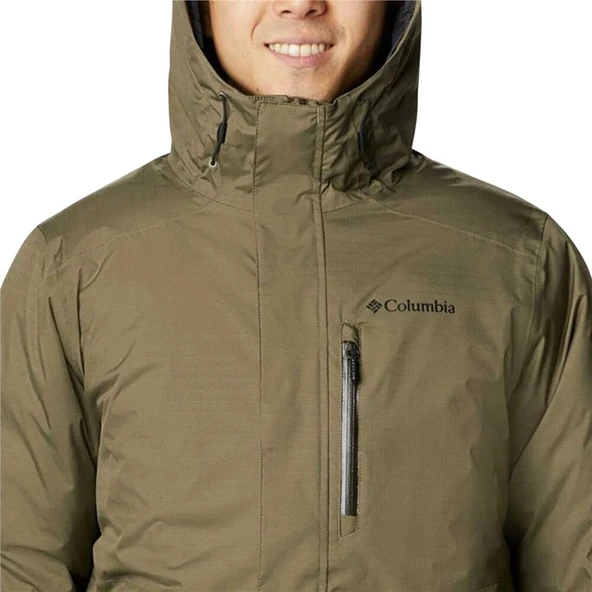 Columbia Oak Harbor Insulated Yeşil Mont - Resim 4
