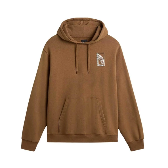 Vans Vd Box Po Erkek Kahverengi Sweatshirt