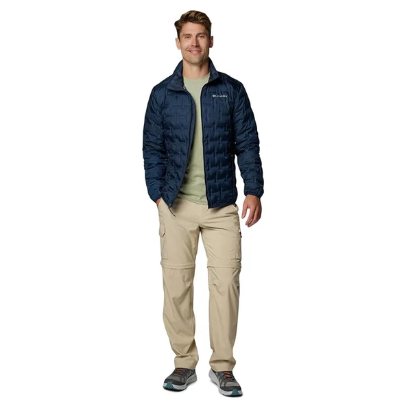 Columbia  Delta Ridge II Down Jacket Erkek Lacivert Mont - Resim 3