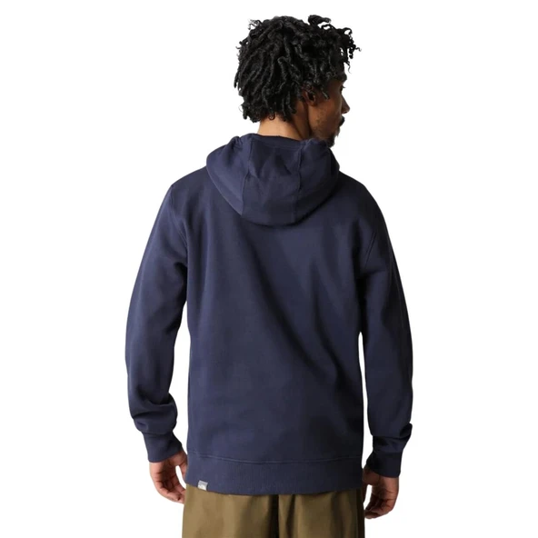 The North Face M Drew Peak Pullover Hoodie  Erkek Lacivert Sweatshirt - Resim 4