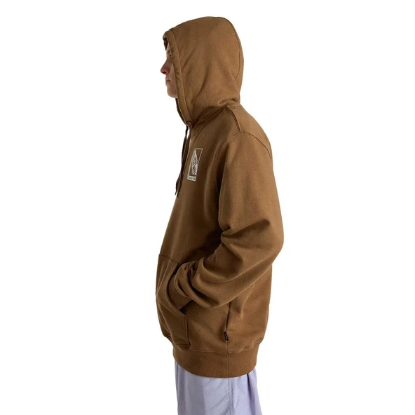 Vans Vd Box Po Erkek Kahverengi Sweatshirt - 5